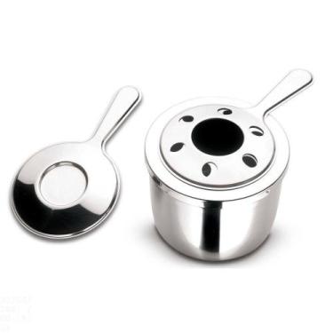 Imagem de Fogareiro Para Rechaud Tramontina Em Aço Inox Com Regulador De Chama T