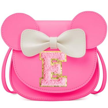 Imagem de OYLOLA Presentes de aniversário para meninas de 3, 4, 5, 6, 7 e 8 anos, bolsa infantil para meninas pequenas, presente para meninas, Rosa-rosa, E