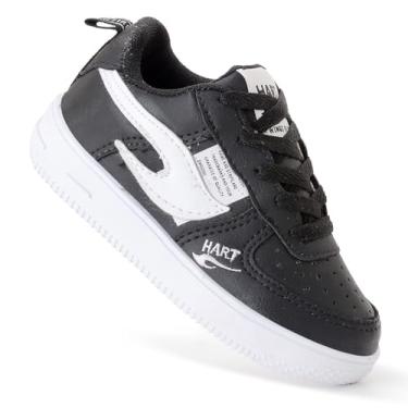 Imagem de Tenis Infantil Feminino e Masculino Hart Star Calce Facil Tipo Leve Escolar (TM Preto, BR, Criança de 9 a 12 anos, Numérico, 29)