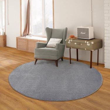 Imagem de Tapete Tufting Ecletik 190cmx190 Cm Cinza