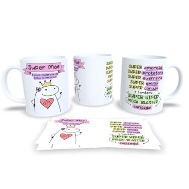 Imagem de Caneca Personalizada Profissões Com Frases Engraçadas, Divertidas e Deboche 7 (Super Mãe)