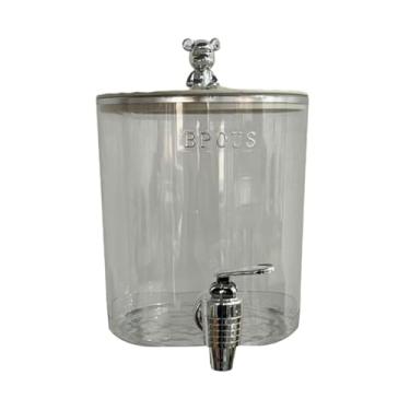 Imagem de Ioensy Iced Beverage Dispenser Lemonade Chalttle sem pingando o recipiente de chá de água fria dispensador de de bebida fria para churrasco para, Apenas