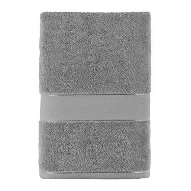 Imagem de Toalha de Rosto Duomo Fio Penteado 520g/m Teka Premium (Cinza)