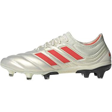 Imagem de Chuteira Adidas Copa 19,1 FG - Chuteira masculina, Off White / Solar Red / Core Black, 6