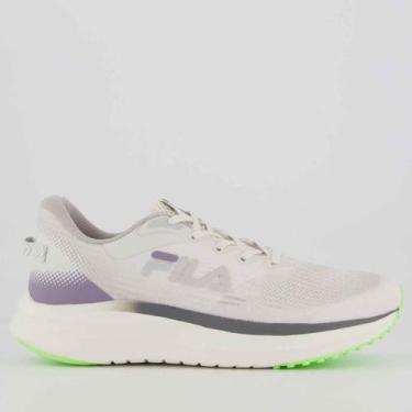 Imagem de Tênis Fila Racer Sky Feminino Branco e Roxo, 37