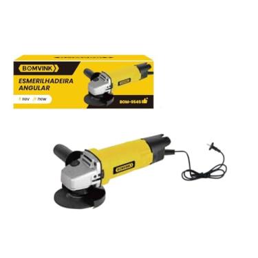 Imagem de Esmerilhadeira Angular 4.1/2", Potência 710W, Com chave de aperto, Protetor e Manopla (110V)