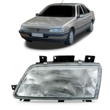 Imagem de Farol Peugeot 405 1994 1995 1996 1997 Foco Simples - VIC, Esquerdo