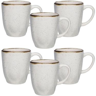 Imagem de Conjunto 6 Canecas em Porcelana Oxford Maresia 380ml