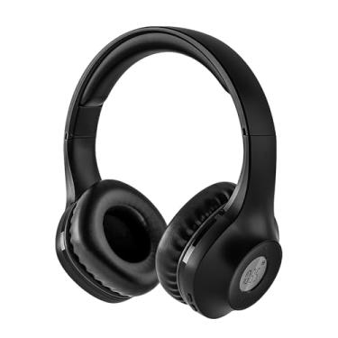 Imagem de Retekess Fones de ouvido intra-auriculares TR104 Plus, rádio FM, retrátil, entrada auxiliar compatível com computador, telefone, alimentado por bateria, fácil de usar em escolas, centro de
