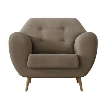 Imagem de Poltrona Beegees Suede Bege