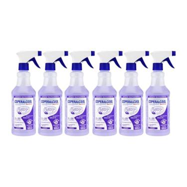 Imagem de Kit 6 Coperalcool Segredos da Natureza Limpador Multissuperfícies Lavanda 500ml - Máxima Economia, Limpeza Relaxante, Sem Luvas, +20 Superfícies