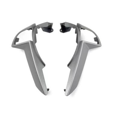 Imagem de AEETUED Acessórios interiores de substituição da capa de acabamento do volante para Honda Accord 2008 2009 2010 2011 2012 (prateado sem botão)