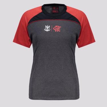 Imagem de Camisa Flamengo Aurora Feminina Cinza - Braziline, P