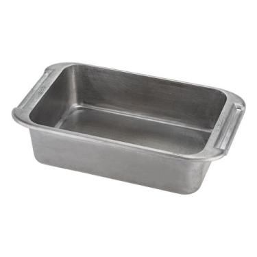 Imagem de Assadeira e Travessa de Alumínio Natural 23x15 Prata - Weck