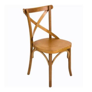 Imagem de Cadeira X Inglaterra em Madeira Maciça Mv Outlet, Mel