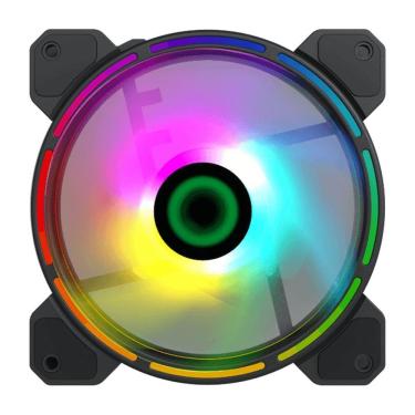 Imagem de Fan Cooler Argb Gamemax 120Mm - Fn-12Rainbow-D