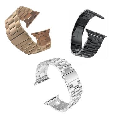Imagem de Pulseira Smartwatch Kit 3 Unidades Aço Elos Smartband Relogi