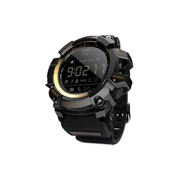 Imagem de Relógio Inteligente Smartwatch Bluetooth Ip68 Preto-dourado