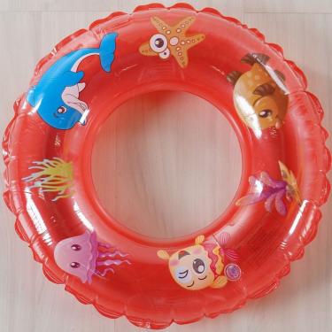 Imagem de Boia Redonda Fundo Do Mar Infantil 60cm Vermelho