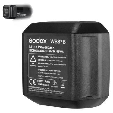 Imagem de Bateria Godox AD600BM e AD600BMII WB87B 10,8 V 8940 mAh