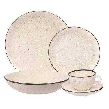 Imagem de Aparelho De Jantar 30 Peças Flat Duna Oxford