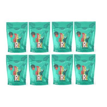 Imagem de 8 Erva Mate Para Tereré SCHNEIDER MENTA Sem Açúcar 250g