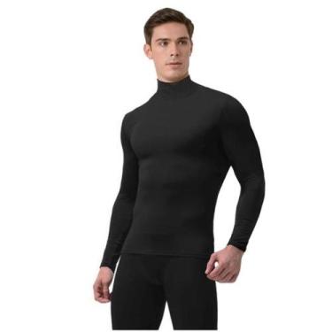 Imagem de Conjunto de frio intenso masculino gola alta - Extreme , Preto, GG