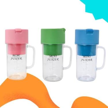 Imagem de Mini Liquidificador Portátil Shake Suco Juice Cup Caneca Cabo USB (Verde) (Verde)