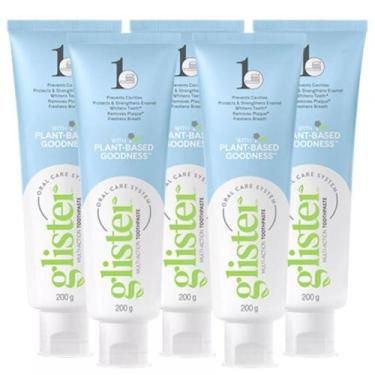 Imagem de 5 Creme Dental Pasta de Dentes Glister Amway 200 gramas cada