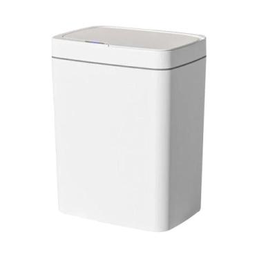 Imagem de Lixeira Grande Com Sensor Inteligente À Prova D'água, 15/18l, Recarreg