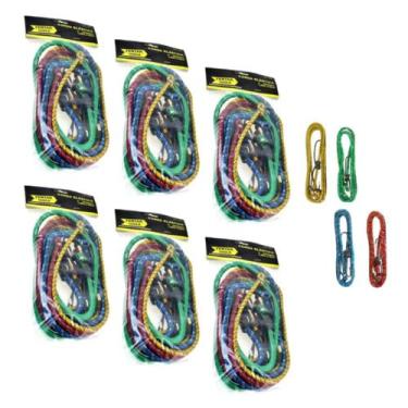 Imagem de 6 Kits de Corda Elástica Com 4 Peças 2mx8mm Cada - Fertak