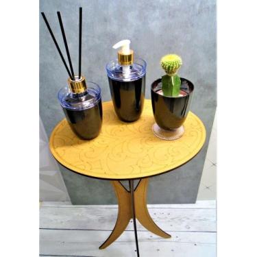 Imagem de Mesa de Apoio e Lateral canto Sofá ou aparador Para Sala fabrica de ut