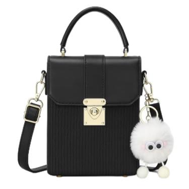 Imagem de Bolsa Pequena Feminina Transversal Fashion Bag Crossbody (Preto)