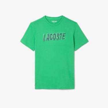 Imagem de Camiseta Lacoste Esportiva Estampada Ultra Dry Masculina-Masculino