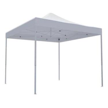 Imagem de Gazebo De Aco Importado Branco 3,2X3X3M Importado Polinesia - Nattural