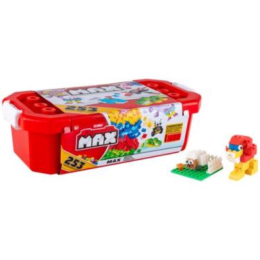 Imagem de Blocos de Montar Max Construction Value Brick - Candide 253 Peças