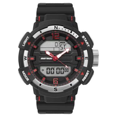 Imagem de Relógio Mormaii Masculino Wave Preto - Mobj4097/8r