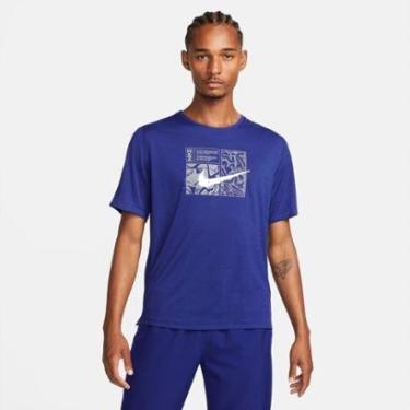 Imagem de Camiseta Nike Dri-FIT Miler D.Y.E. Masculina-Masculino