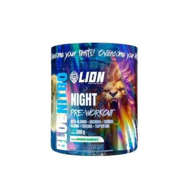 Imagem de Blue nitro night 300g green energy lion sports nutrition