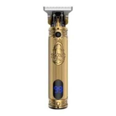 Imagem de Kemei Km-700h Elétrica Display De Led Cortador de Barba e Cabelo, dour