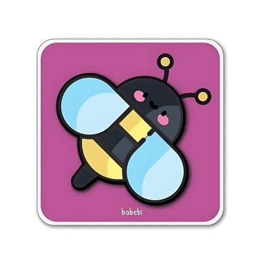 Imagem de Puzzle Infantil Abelha 4 Peças - Babebi