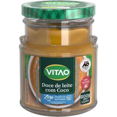 Imagem de Doce de Leite com Coco Zero Adição de Açúcares 200g - Vitao