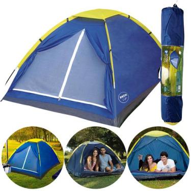 Imagem de Barraca Camping Acampamento 4 Pessoas Iglu Impermeável Mor