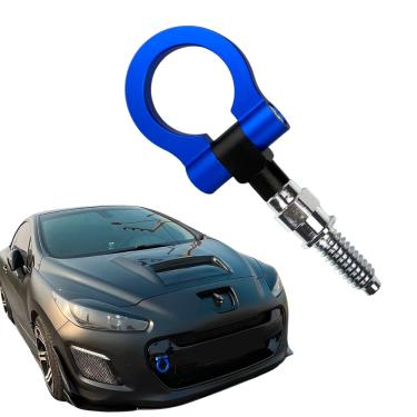 Imagem de Tow Hook Engate Reboque Carro Camionete Universal Azul Carro