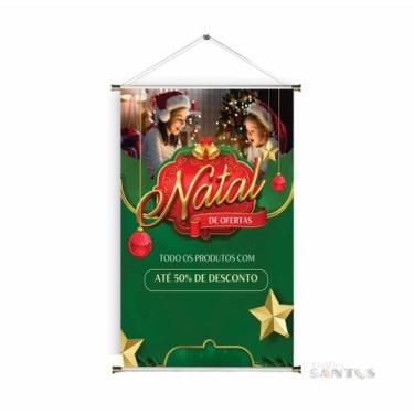 Imagem de Banner pronto Natal BA 628 medida 45x70 cm arte Pronta