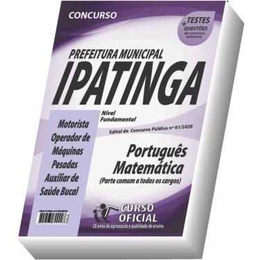 Imagem de Apostila Prefeitura De Ipatinga - Nível Fundamental