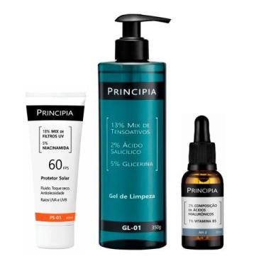 Imagem de Kit Principia Gel Limpeza Facial Anti-Oleosidade 350ml+Sérum Facial Vi