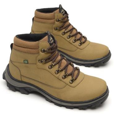 Imagem de Tênis Casual Bota Adventure Masculina Conhaque - West Line, 41, Marrom