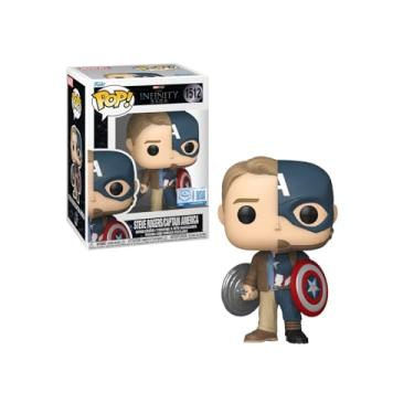 Imagem de Candide, Boneco, Funko POP! Capitão América/Steve, Marvel Splits - 10 cm