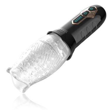 Imagem de Gawk Gawk Masturbador de garganta profunda giratório e vibratório de 23 cm